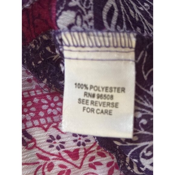 Y2K Dolled Up by Fang Sheer Tank Women Medium Fairycore Bohemian Feminine Dainty - Picture 7 of 8